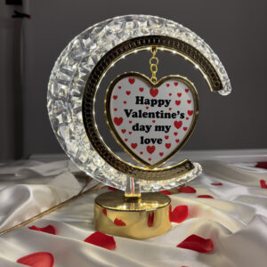 Heart Moon Lamp