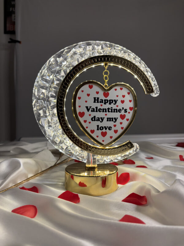 Heart Moon Lamp